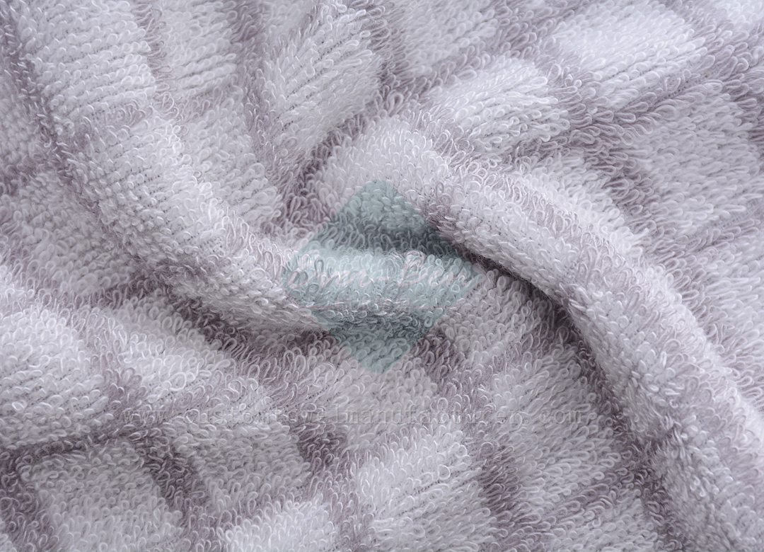 China Bulk Custom patterned towels Wholesaler